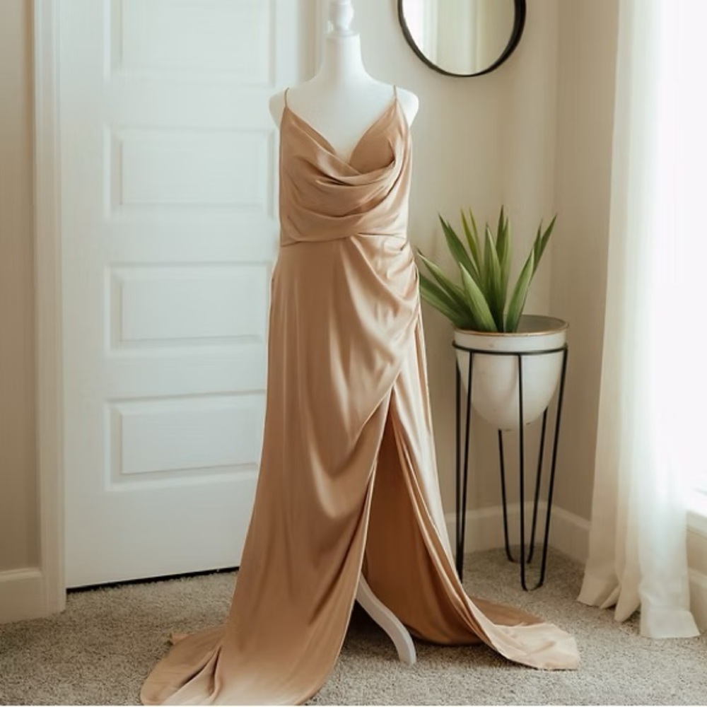 Champagne Evening Gown